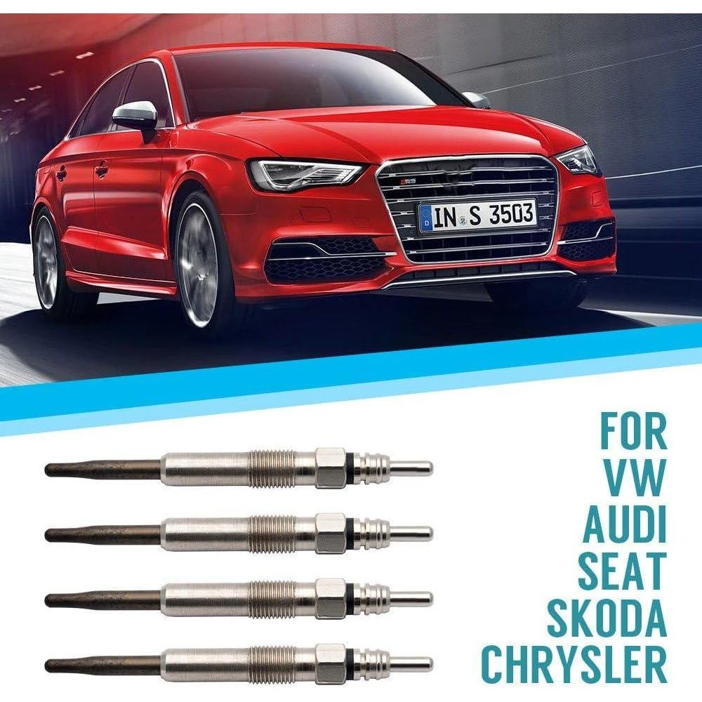 4Pcs Diesel Heater Glow Plugs For Various Diesel Engine Models High-quality Material Car Diesel Heater Glow Plugs Accessories