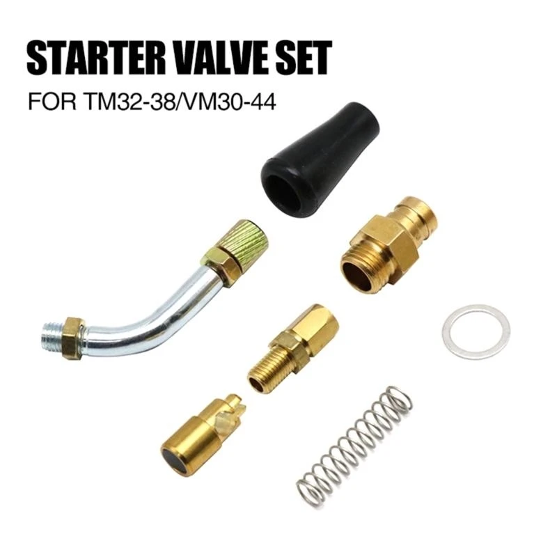 R9CC مرنة المكربن خنق الخانق صمامات مبتدئة مجموعة أدوات بداية متوافقة مع MK412 TM34 VM32 ملحقات الدراجات النارية #2