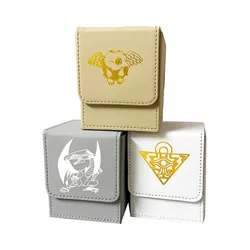 Yu Gi Oh Kuriboh Blue-Eyes White Dragon Millennium Puzzle Card Box Anime Classics Game Collection Cards Storage Box Toy