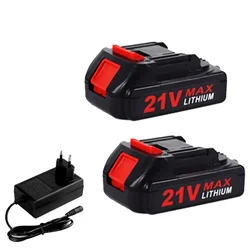 21V Rechargeable Lithium Ion Battery Large Capacity Cordless Electric Power Tool Battery for Makita 21V Tool Replacement Battery