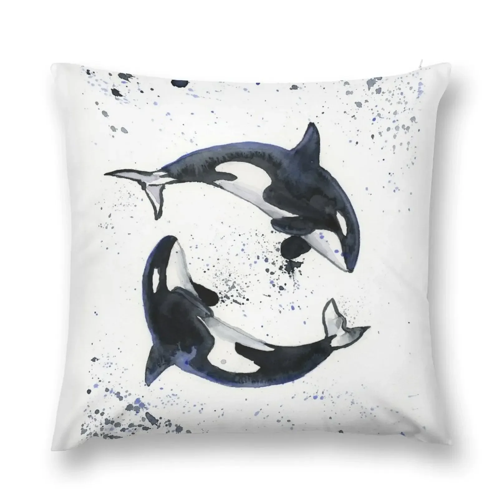 

Orcas Throw Pillow Bed pillowcases Marble Cushion Cover Covers For Sofas pillow
