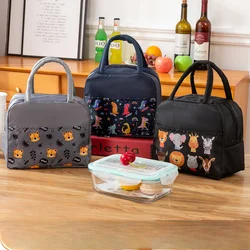 Borsa per il pranzo del fumetto scatola per il pranzo termica isolata portatile forniture per Picnic borse bottiglia per il latte per bambini Unisex bambini 2023 nuovo