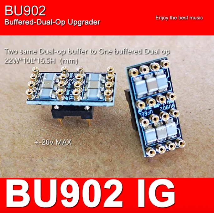 1PCS HI-END Audio Buffered Dual Op Amp Upgrade for Preamp AMP Headphone-amp Power Amplifier AD827 OPA2604 712 5532