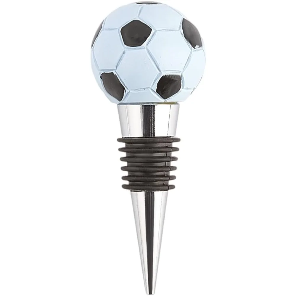 Fußball Wein Stopper Metall Harz Wiederverwendbare Sport Ball Champagner Glas Flasche Topper Pumpe Dekor Zubehör für Männer