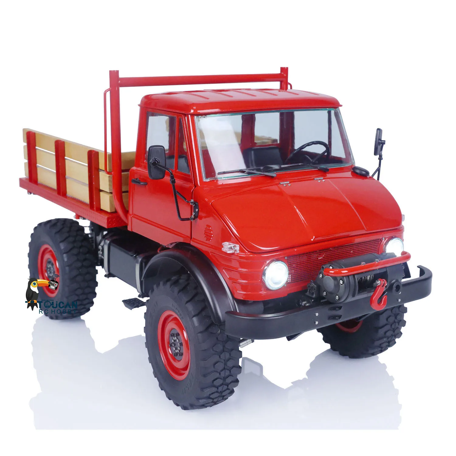 

LESU 1/10 4x4 Metal RC Off-Road Vehicles Model U406 Painted Assembled Car 2Speed Transmission Winch Toys for Adult THZH1431-SMT3