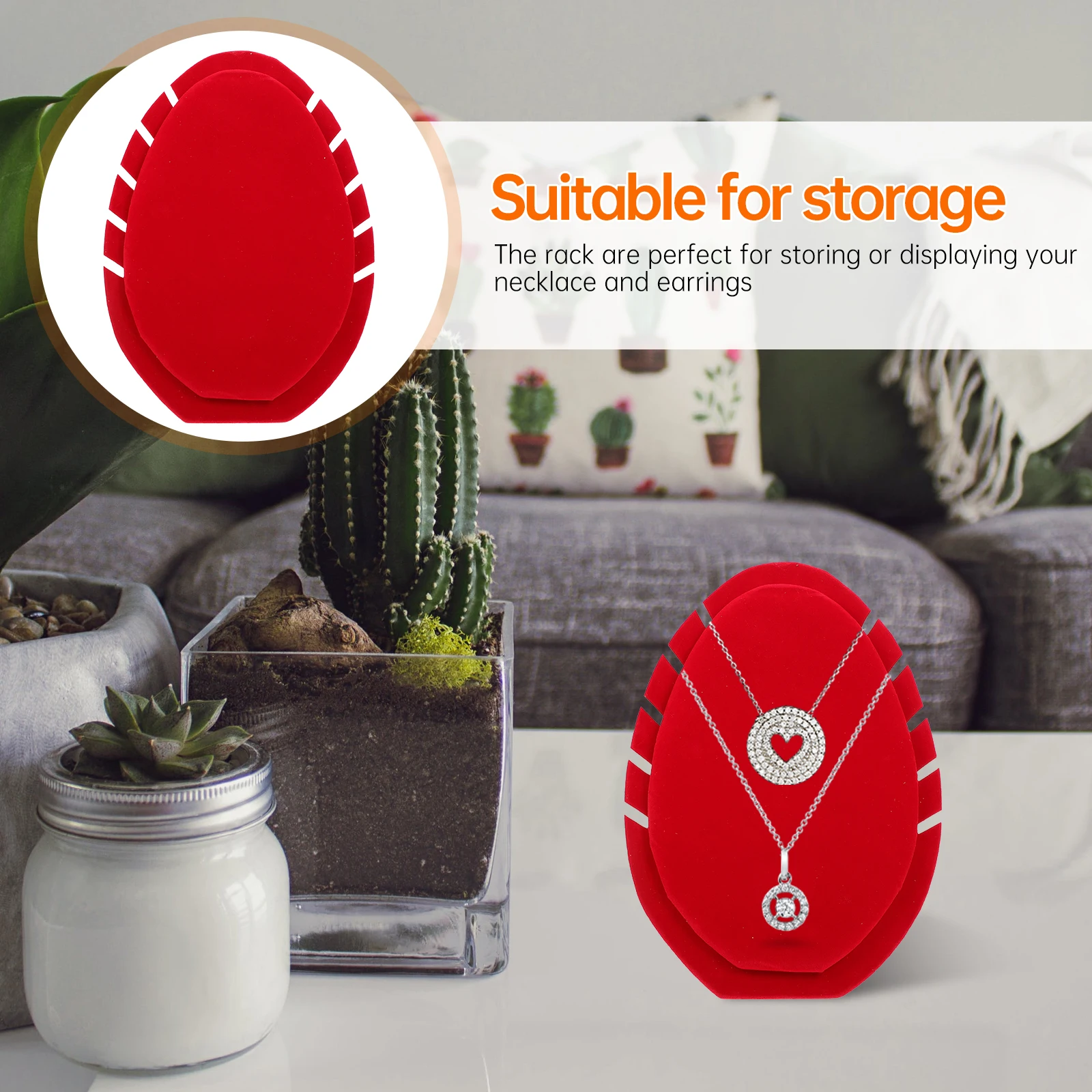 

Ожерелье, стеллаж для выставки товаров ювелирных изделий, легкий прочный красный дорожный органайзер для хранения, браслет-цепочка, держатель с ананасом St