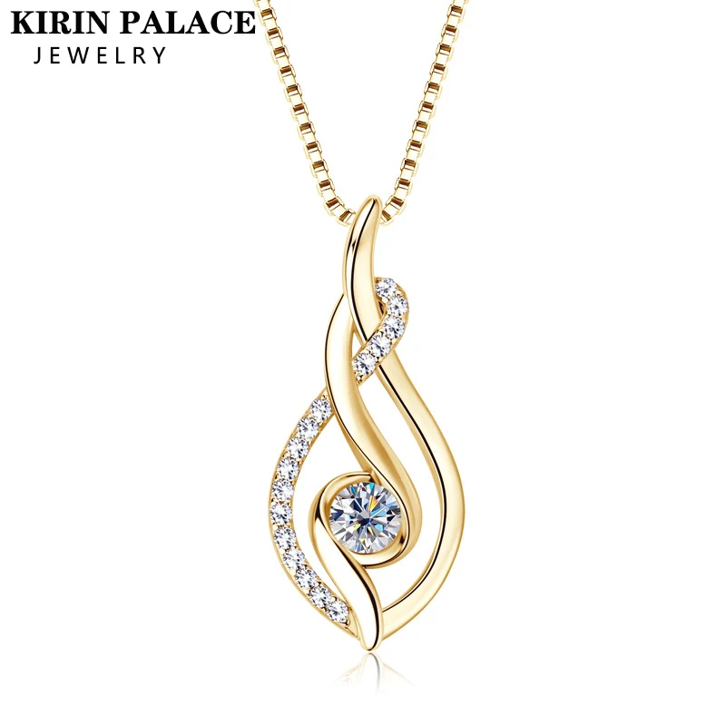 palacio kirin moissanite colar de pingente de diamante para mulheres 925 prata esterlina cadeia luxo trending iced bling 01