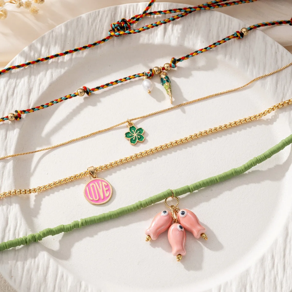 Thumbnail 3 - #61 Latest Layered Necklaces Offers