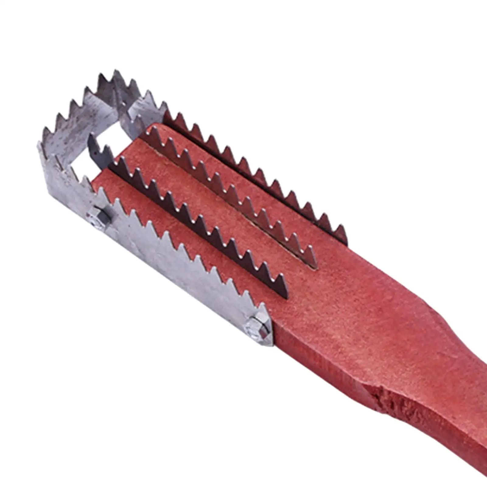 Fish Scales Remover Easily Remove Fish Descaler Tool Sturdy Wood and Steel Scale Scraper for Kitchen Home Restaurant Tools