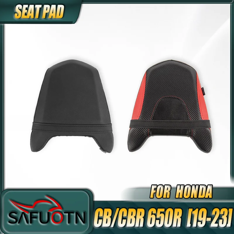 

Motorcycle Rear Passenger Seat Pad Pillion Cushion Cover for Honda CB650R CBR650R 2019 2020 2021 2022 2023