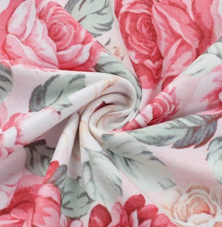 Abito da donna con stampa floreale Cami Abito elegante senza maniche con orlo diviso Abbigliamento da donna