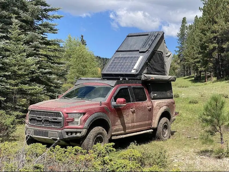 Customize Steel Aluminum Alloy Waterproof Outdoor Pickup Truck Canopy For Dodge Ram TRX