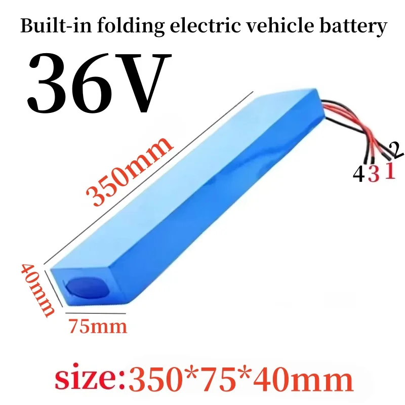 

10S4P 36V 8Ah 10Ah 12Ah 14Ah 20Ah with built-in battery, 300W-750W, large capacity and lightweight walking tool battery.