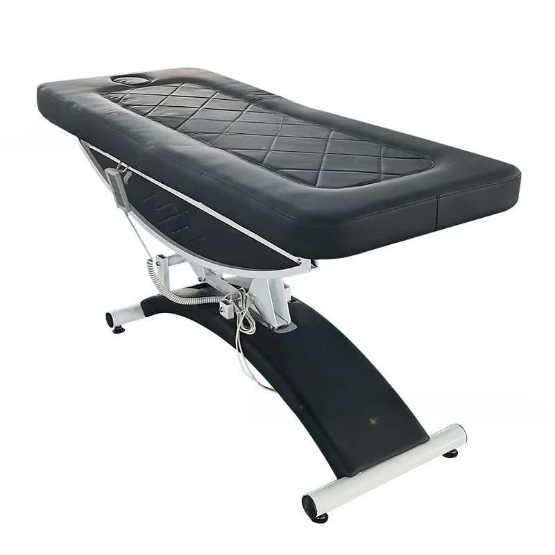 Esteticista mesa de massagem ajustável, base elétrica Bed, Tattoo cadeira, Móveis creche, Lash reclinável, maca estética portátil