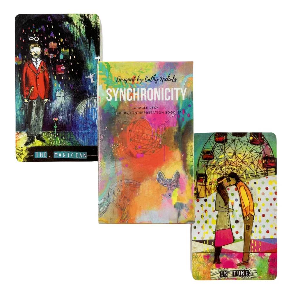 Synchronicity Oracle Deck 78 Cards Tarot Meaning Tarot Cards For Beginners Fortune Telling Game Cards