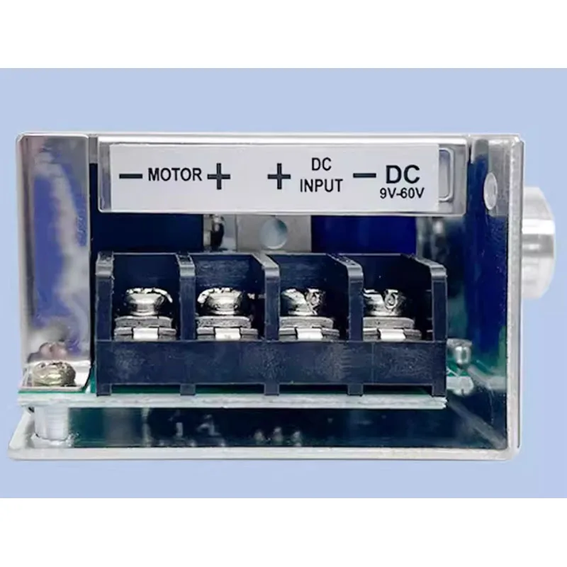 120W DC 12V 24V Variable Speed Motor with Worm Gear Reducer Gearbox RV40 & Speed Controller High Torque Geared Reduction Motor