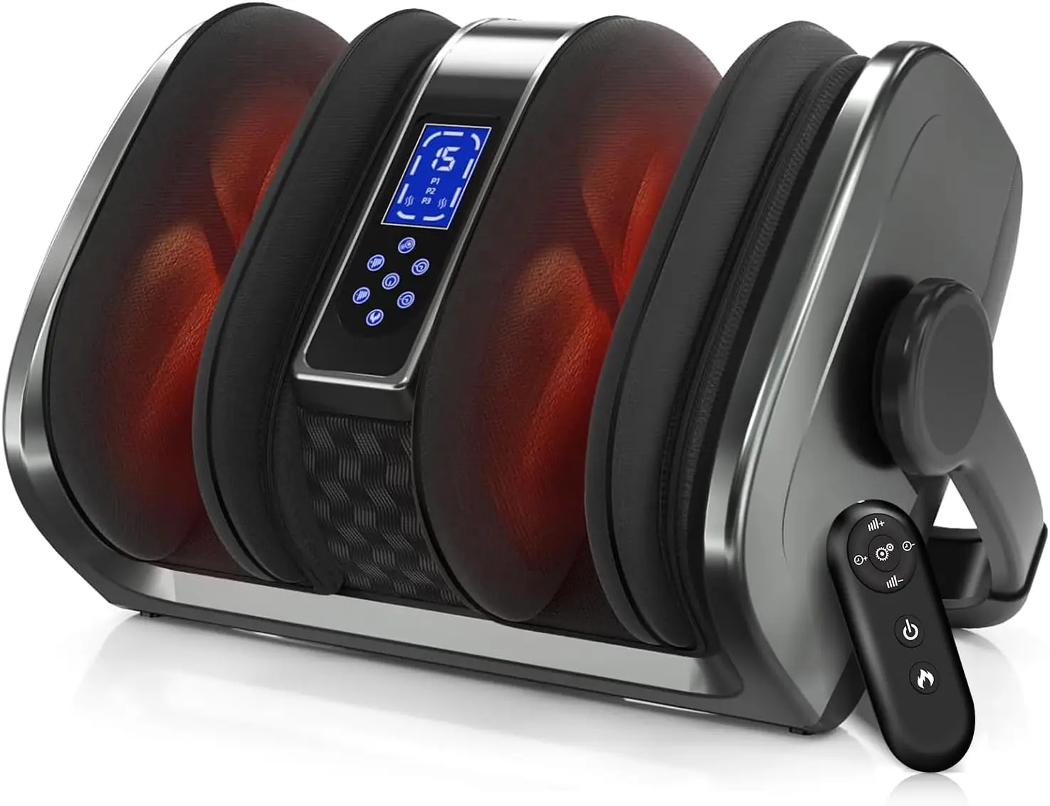

Foot Massager with Heat: FSA HSA Eligible Shiatsu Foot Massager for Plantar Fasciitis, Neuropathy, Circulation and Pain Relief
