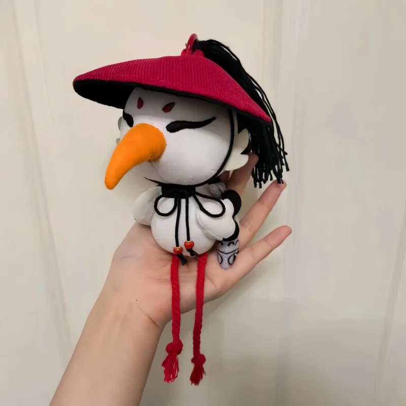 Exclusive Premium Quality Leisurely Clouds And Wild Cranes Keychain Plush Toy Backpack Accessory High-Quality Doll Gift For Boys