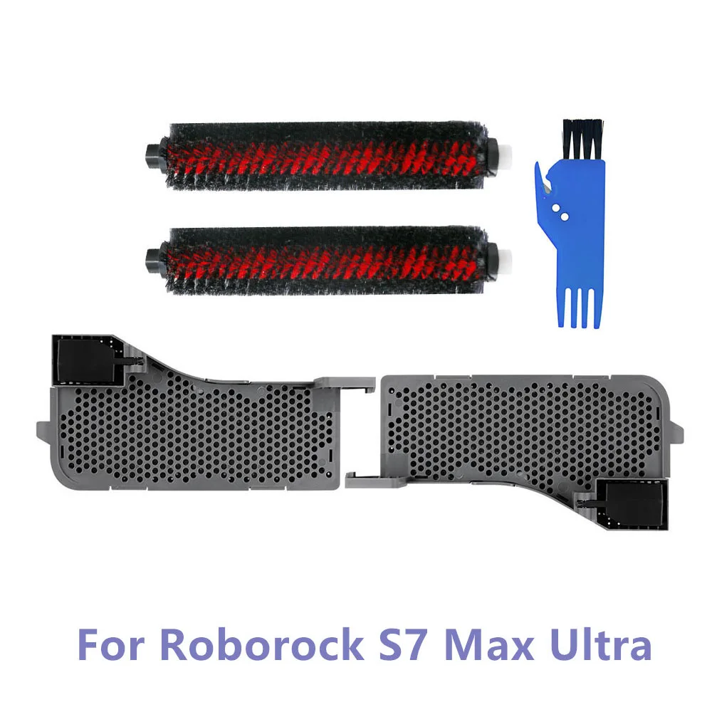 Conjunto de filtro de agua para Roborock S7 Max, piezas de aspiradora, cepillo de mantenimiento Ultra