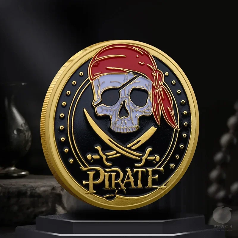 Military Challenge Coin Souvenir Pirate Collection Coin Commemorative