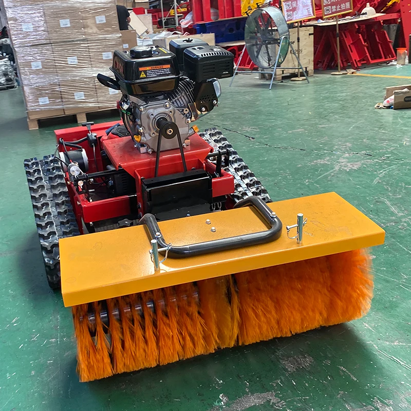 Upgraded remote-controlled lawn mower, garden oil lawn mower robot