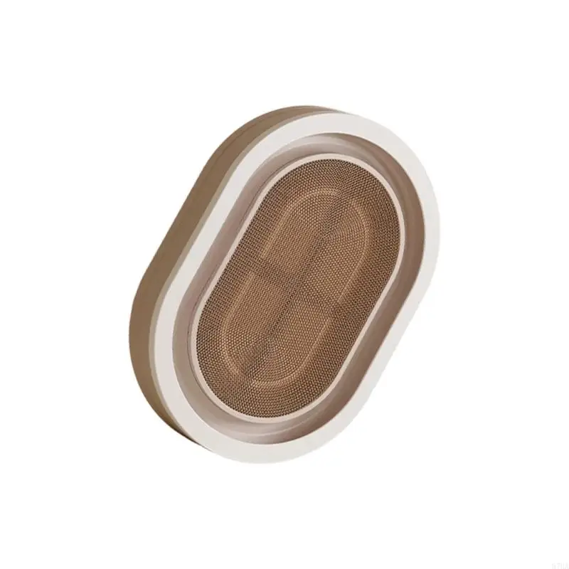 هرش الهرة التشاركي مع كرات ضوضاء قابلة للإزالة شبق النعناع لا ينزلق من الأسفل 52 سم مستدير 60 سم متغيرات إهليلجية 87HA #3