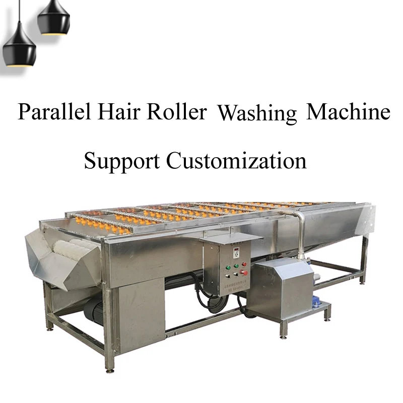 Commercial Navel Orange Washing Machine Parallel Hair Roller High Pressure Spray Washing Machine Sea Oyster Cleaning Machine