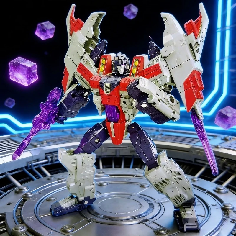 Takara Tomy Hasbro Transformers Legacy Evolution RiD Robots in Disguise Deluxe Starscream Action Figure Collection Toys 17cm