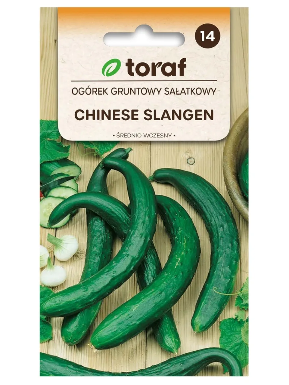 Chinese Slangen salad cucumber 5G TORAF vegetable cucumber seeds