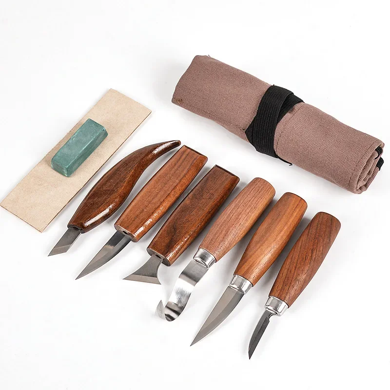 Imagem -05 - Multi-function Wood Carving Tools Grupo Kit Detalhe Madeira para Iniciantes Vem com Bolsas de Armazenamento e Cera Afiada Pcs Pcs