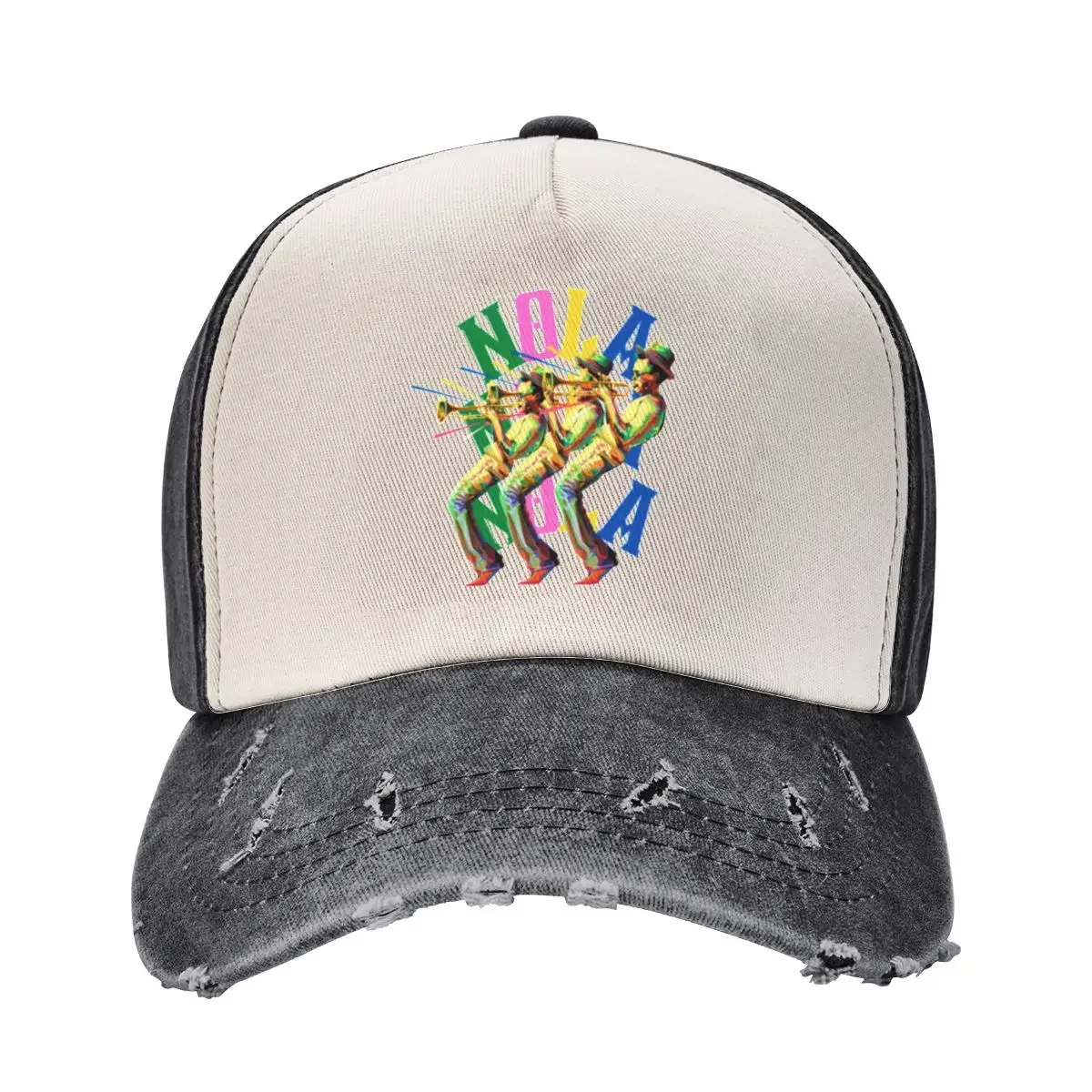

Second Line NOLA Baseball Cap Sun Hat For Children Beach Outing luxury woman cap For Women 2025 Men's