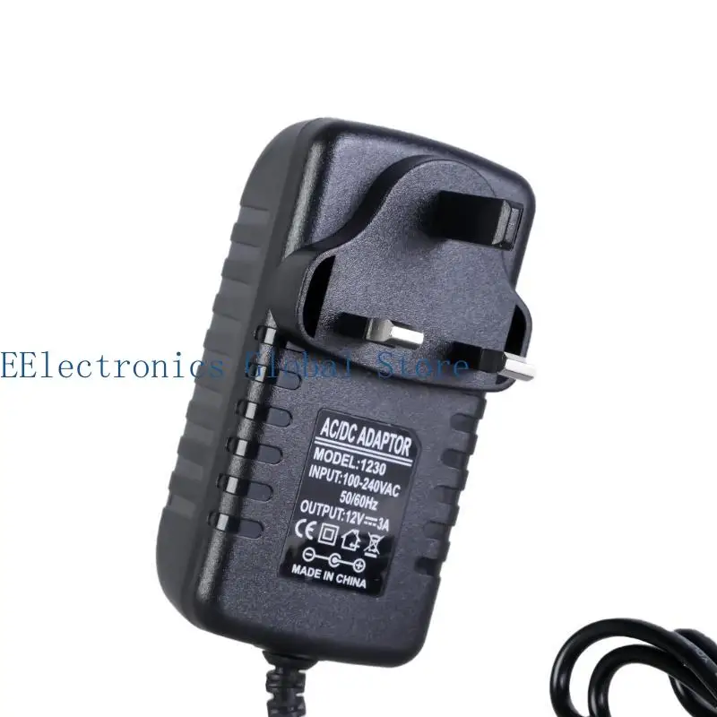 462B 12V 3A Power Supply Adapter with XT60 Plug Female Port for UAV Battery Including for 1S Models