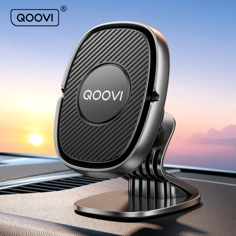 Qwing VI-Support de téléphone magnétique pour voiture, support de cellule mobile résistant à 360, support magnétique pour grille d\'aération, support