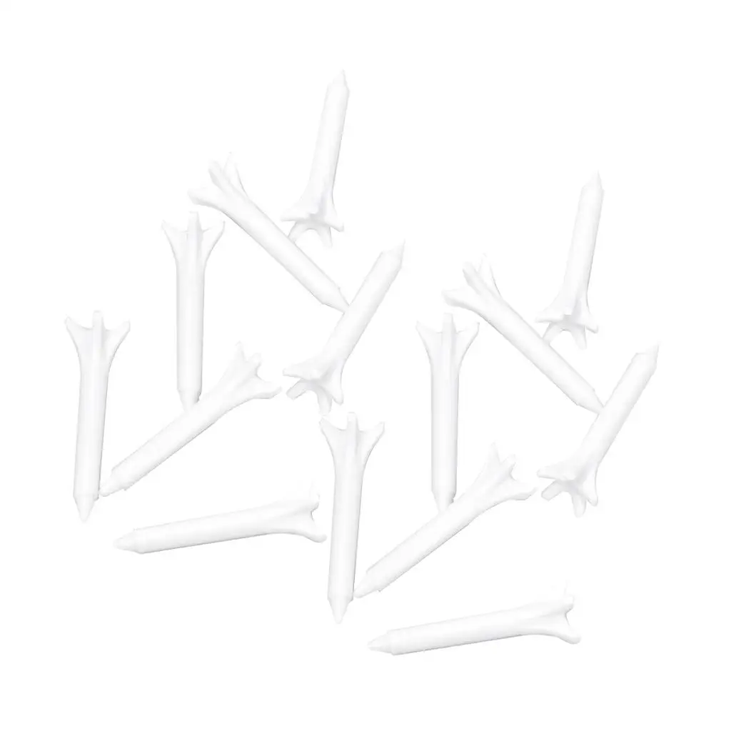 lot 100pcs White Plastic Claw Shape golf professional tees Practice