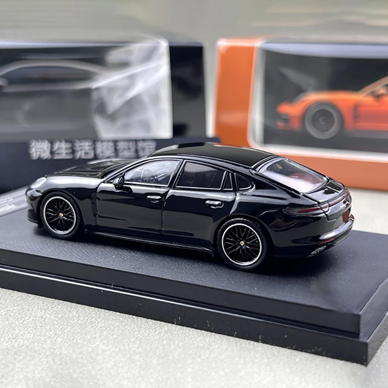 Furuya Diecast 1/64 Scale Porsche Panamera Turbo Car Model Alloy