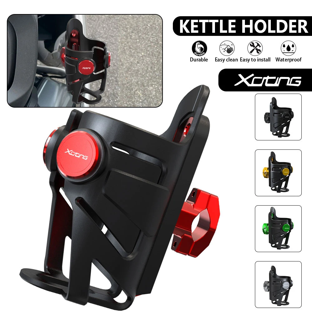 

For KYMCO XCITING 250 300 400 500 CK150 CK180 DOWNTOWN 125 200 300 350 Motorcycle Parts Water Bottle Cage Drink Cup Holder Mount