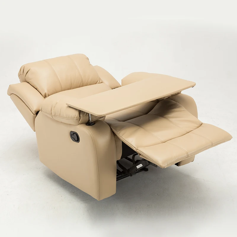 Sofa cabin, lazy electric multi-functional breathing leather reclining computer chair