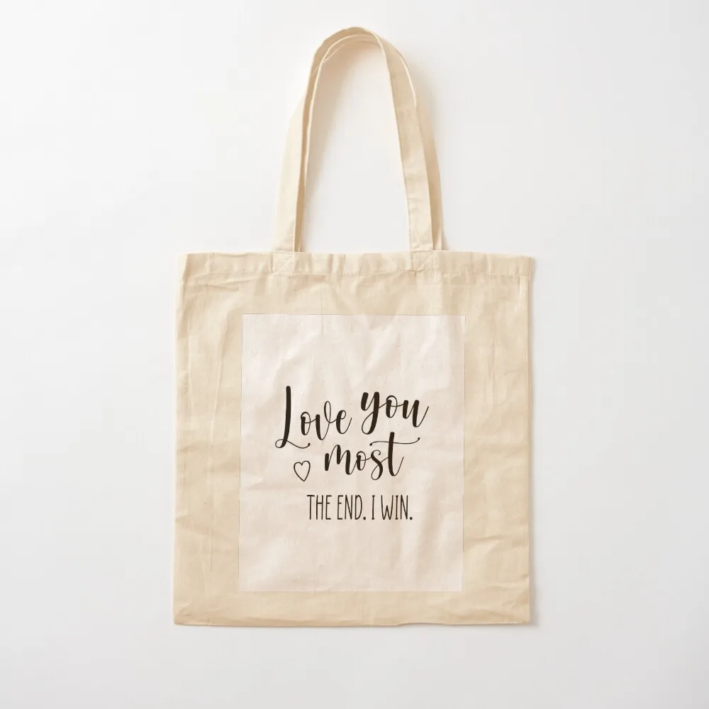 أحبك معظم النهاية التي فوز بها حقيبة حمل حقيبة تسوق نسائية حقائب تسوق للنساء الفاخرة #2