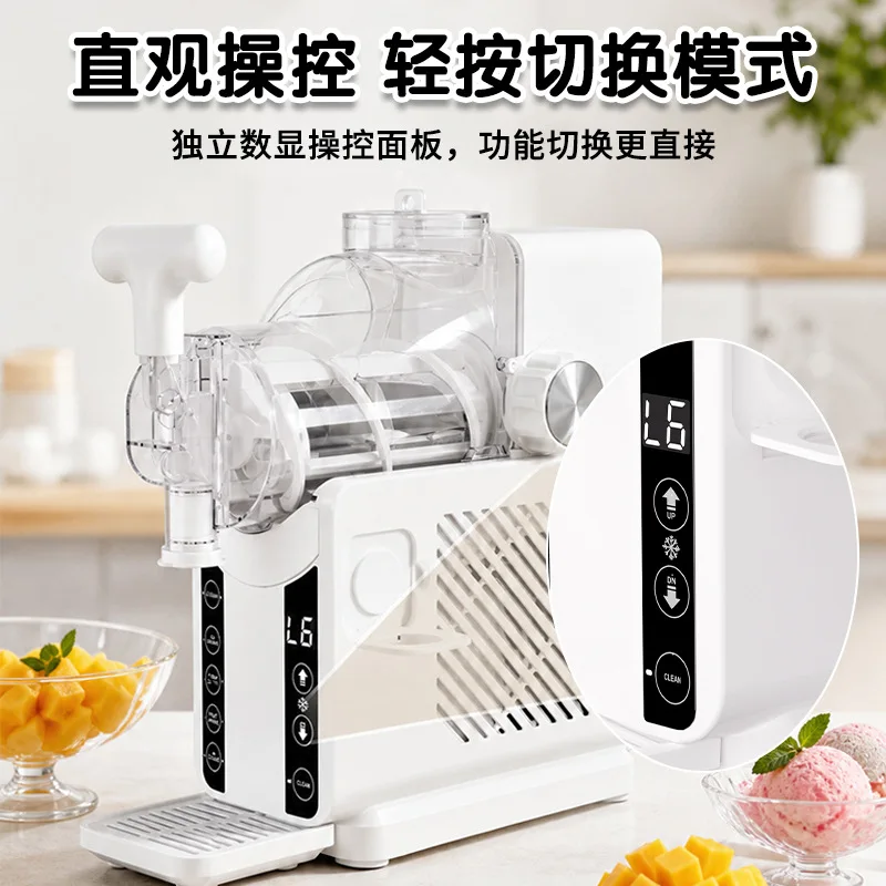 Automatische Desktop-Slush-Maschine für Haushalt und Gewerbe – Smoothie-Maker für Wohnheime, Milchtee-Läden und Eisrasierer