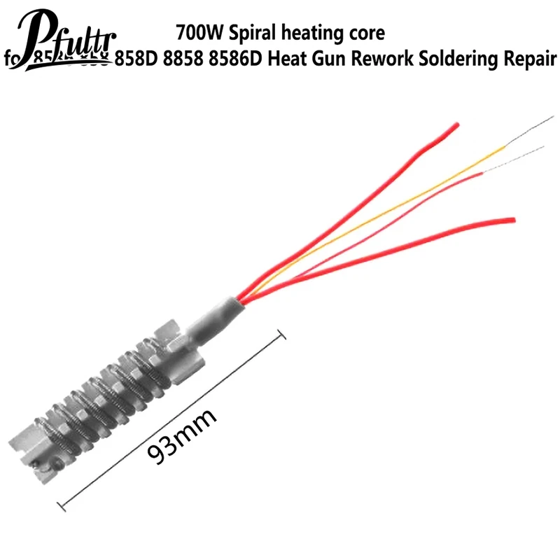 220V/110V Hot Air Heating Element Ceramic Heating Heater For 8586 858 858D 8858 8586DHeat Rework Soldering Repair