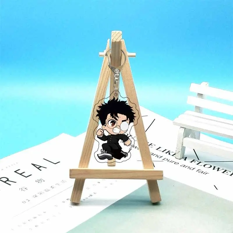 Anime Peripherals Dan Da Dan Acrylic Keychain Ayase Momo Ken Takakura Kawaii Character Pendant Cartoon Backpack Pendant Gift