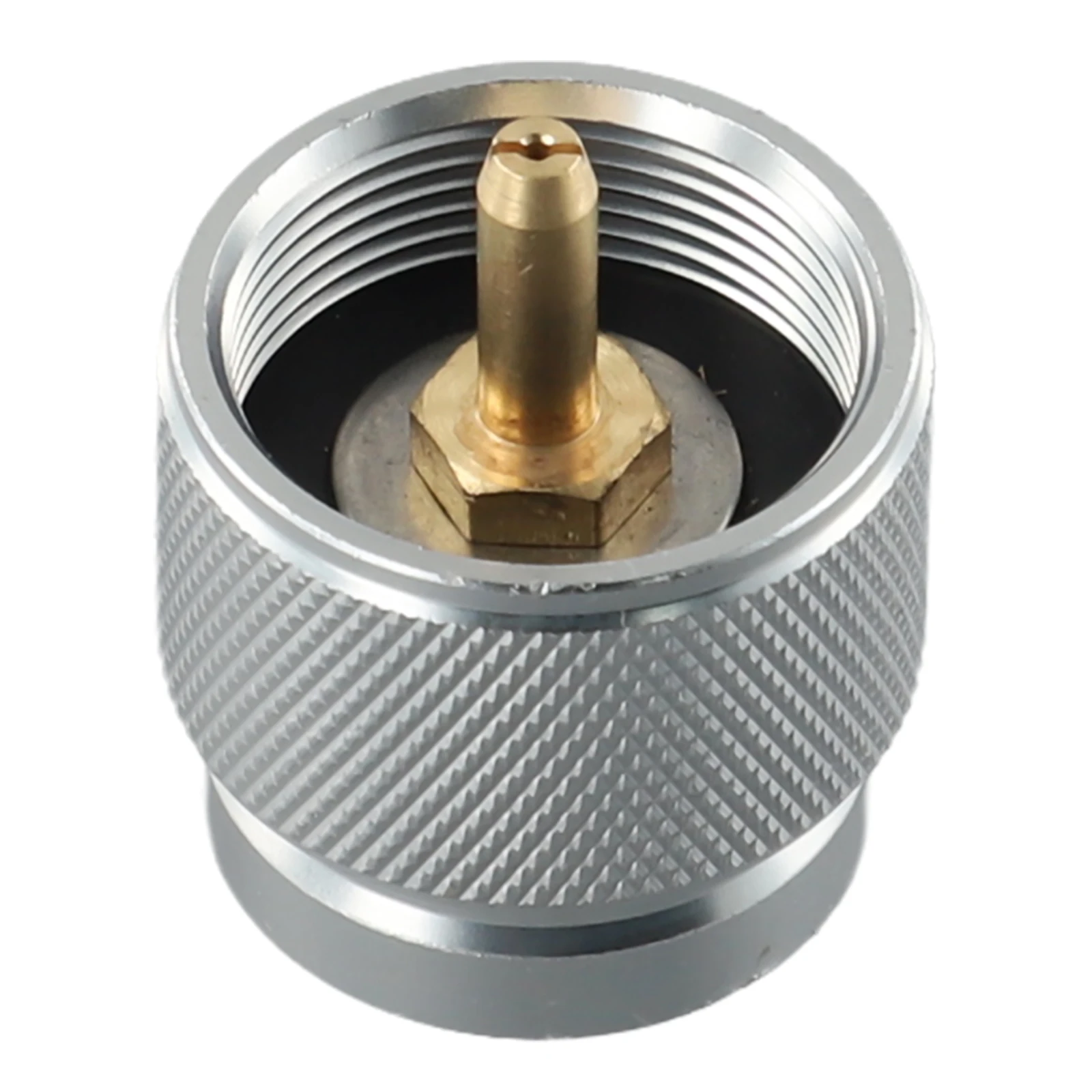 Connector Gas Stove Adapter Aluminum Alloy + Copper EN417 Lindal Valve Output Lightweight For Outdoor Adventures