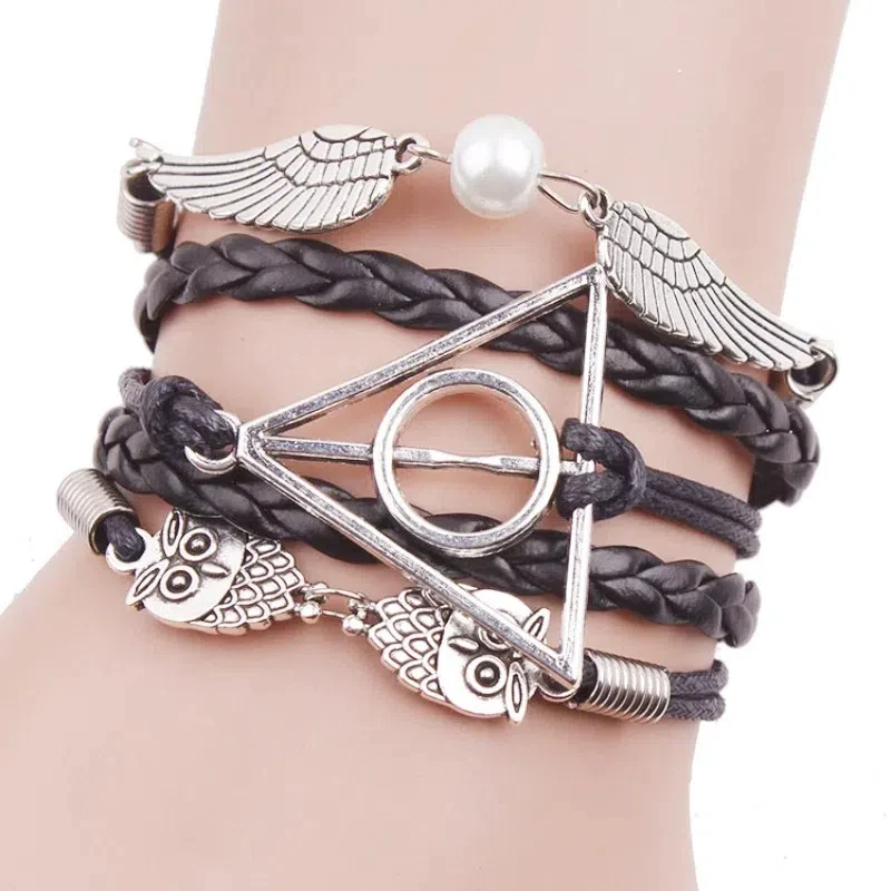 Film Retro Armband Harris Decoratief Souvenir Deathly Hallows Snitch Armband Accessoires Sieraden Kerstcadeau Speelgoed