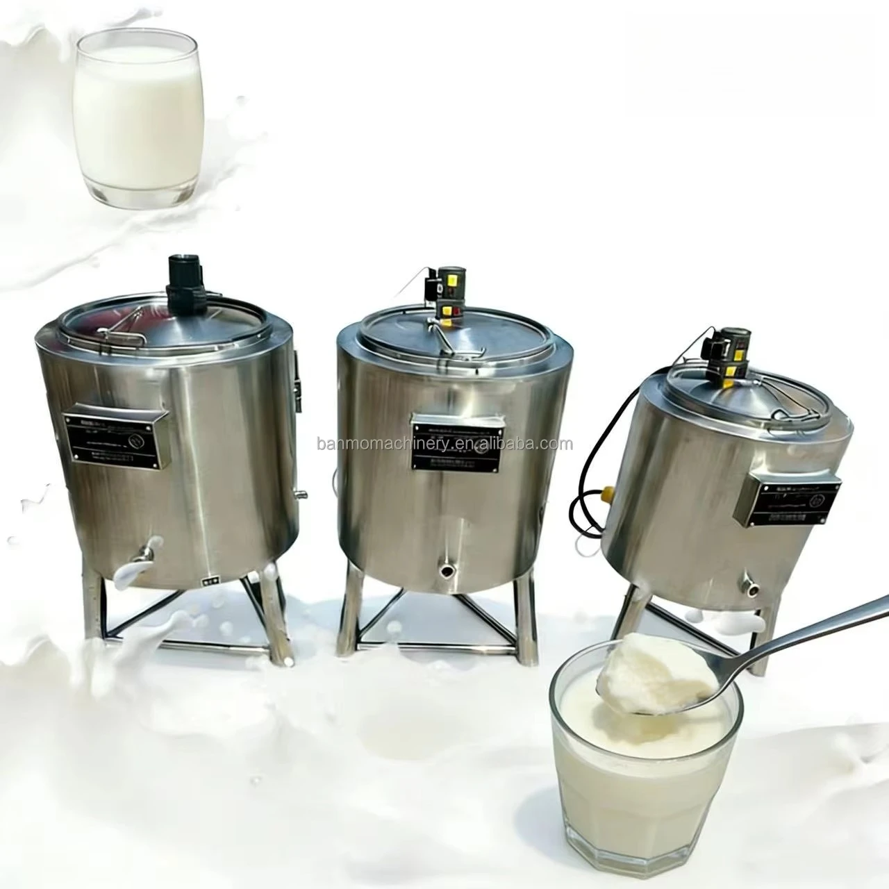 【HOT】30L 50L 75L 100L Stainless Steel Camel Milk Honey Pasteurization Machine Fruit Juice Fruit Puree Ketchup Yogurt Milk Pasteu