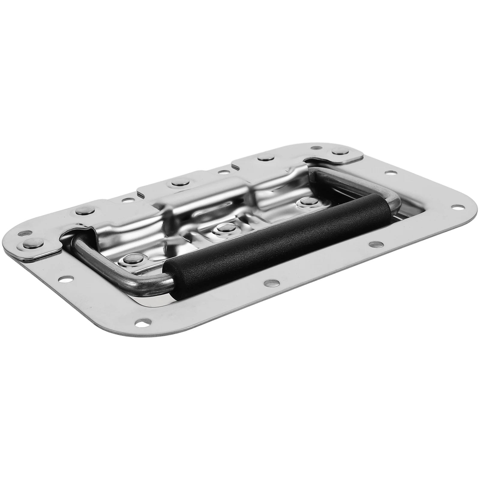 

Cover Ring Recessed Pull Handle Heavy Duty Metal Toolbox Handle for Flight Case Industrial Speaker Cabinet Hardware Durable Grip