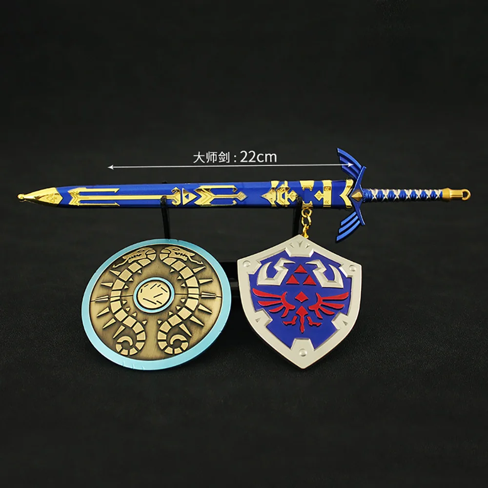 22 センチメートルリンク朽ちたマスター武器剣 LoZ ゲーム涙の王国ハイラルファンタジー猛烈な神女神剣ギフトおもちゃ