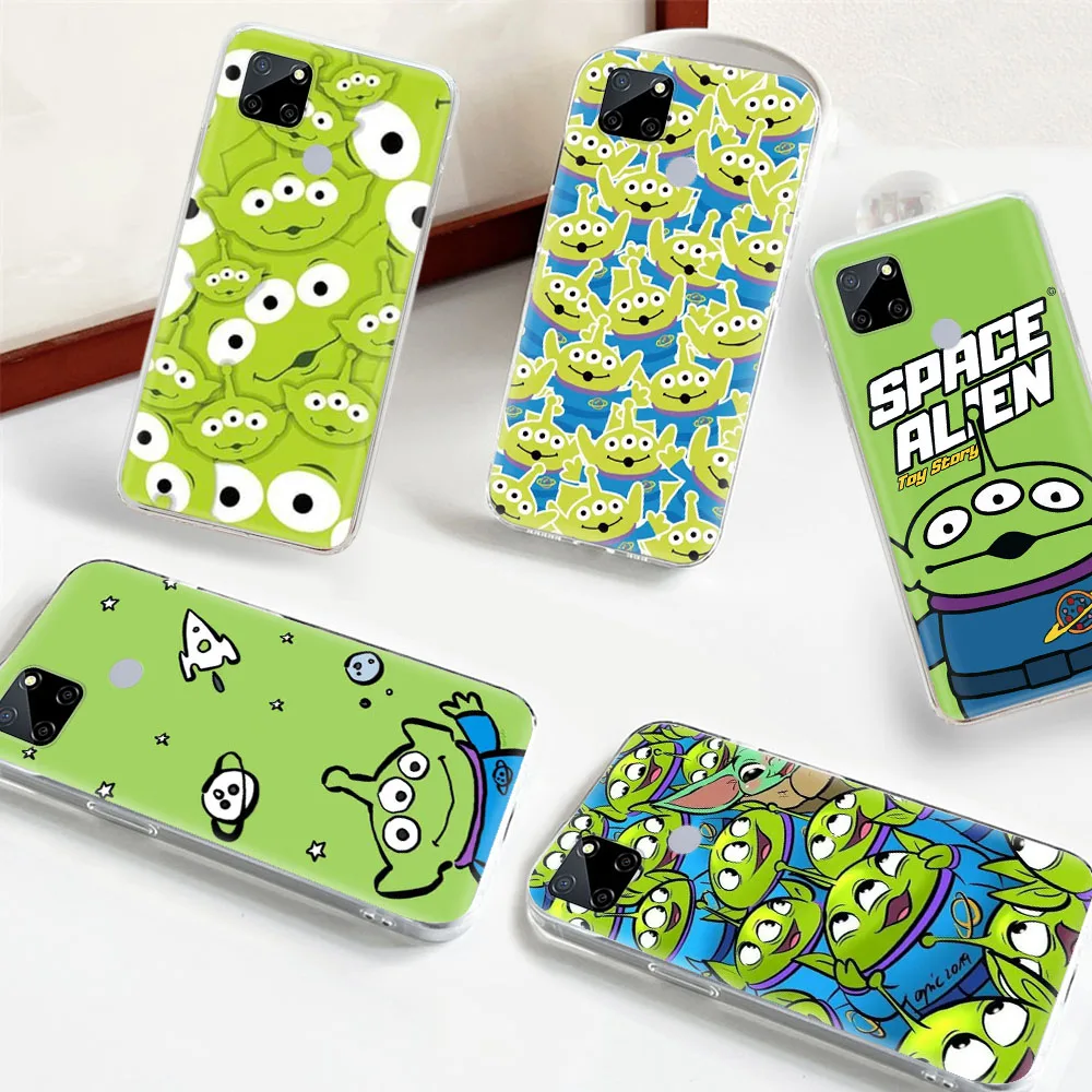 Toy Story Alien Transparent Phone Case for LG V60 THINQ5 G8 G8x ThinQ K9 VELVET Stylo 6 V40 V50 K30 K42 K62 Q61 Q60 Q61 Q52