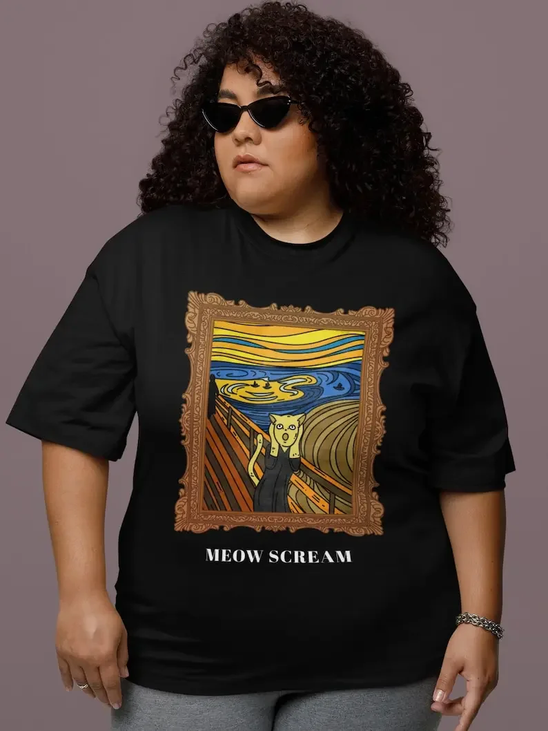 Funny The Scream T-Shirt