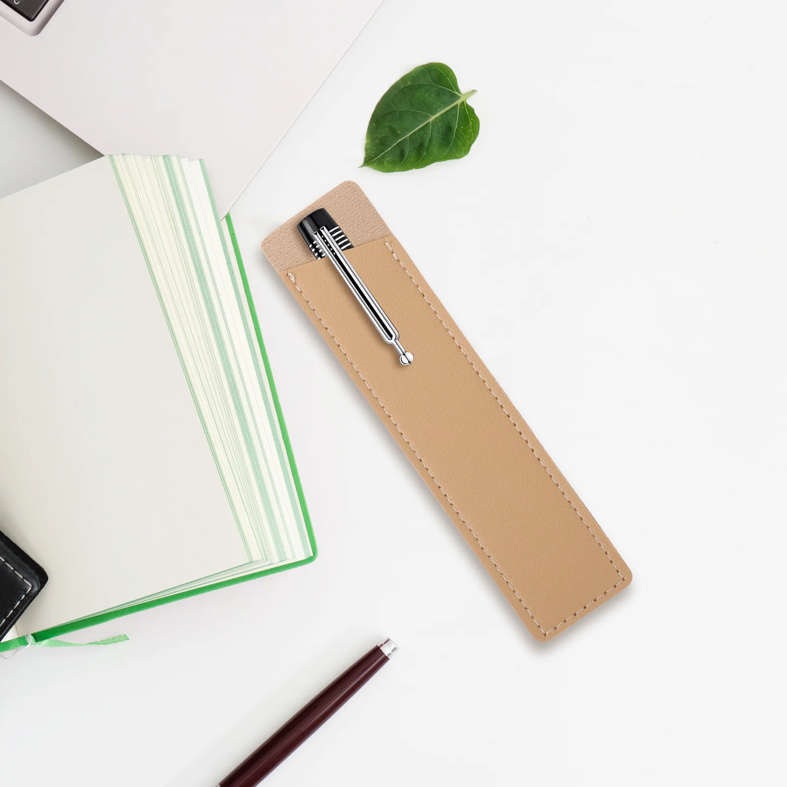 

10Pcs Portable PU Pen Sleeve Nurse Pen Organizer Small Pencil Holder Hospital Office Supplies Gift for Doctors