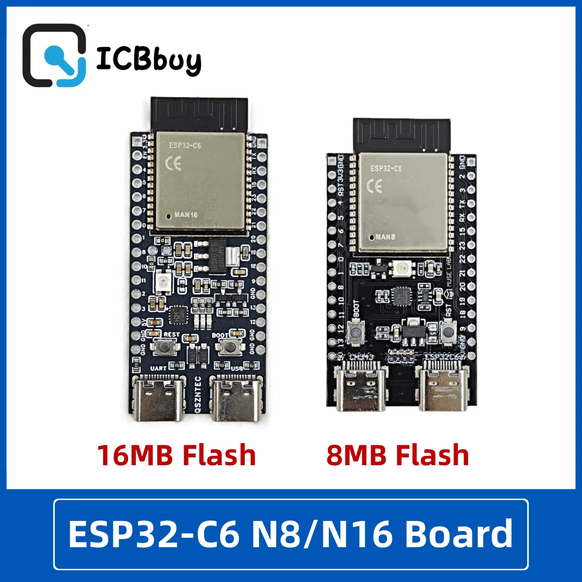 ESP32-C6-N8 Develop… - image